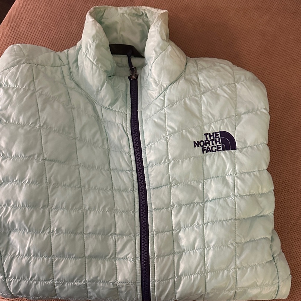 The North Face Mint Quilted Jacket
